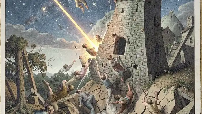 Башня на деньги таро — карта разрушения и перерождения, символ финансовой трансформации