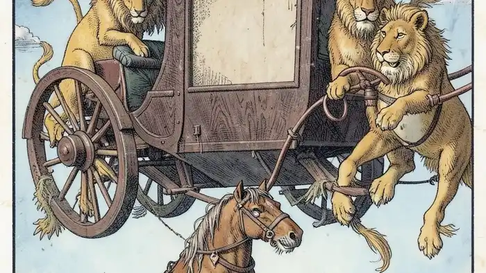 Колесница перевернутая Таро — символ потери направления, хаоса внутреннего движения и остановки души