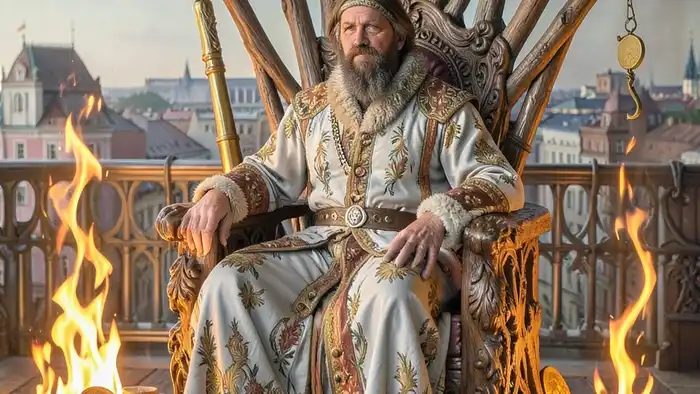 Король Жезлов на деньги таро — архетип финансового лидерства в колоде Уэйта