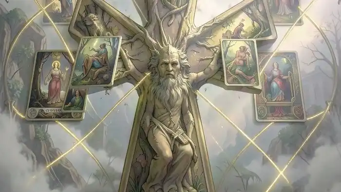расклад для глубокого анализа Кельтский Крест с позициями и архетипами