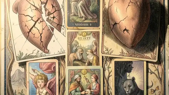 Расклад Таро "два сердца" на обман — схема шести карт, символизирующих искренность и ложь в отношениях
