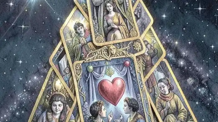 Расклад Таро "елочка" на магистратуру — схема из семи карт в форме елочки, показывающая путь от мотивации к трансформации