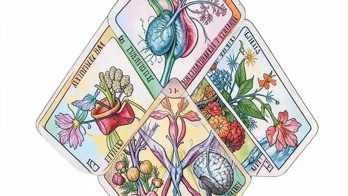 Расклад Таро "гексаграмма" на гормоны — схема позиций и эндокринные железы