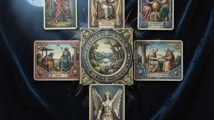 Расклад Таро "кельтский крест" любит ли он меня — схема и карты в стиле Уэйта-Смита
