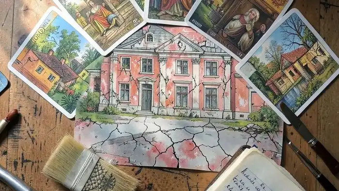 Расклад Таро "корона" на ремонт — схема из семи карт, раскрывающая психологические блоки в процессе ремонта