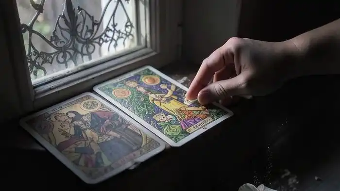 Расклад Таро "окно в будущее" на перемены в жизни: семь карт, раскрытые как дверь в новую фазу