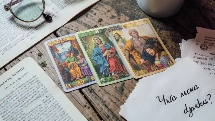 Расклад Таро "он и она" на защиту диссертации: схема позиций, карты и символы академического процесса