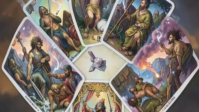 Расклад Таро "веер" на курение: схема позиций и символика зависимости