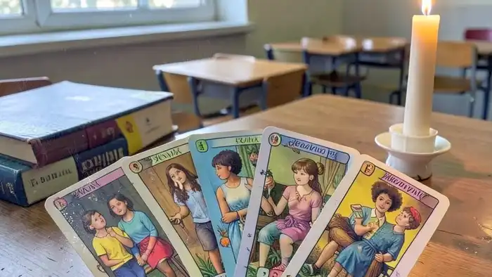 Расклад Таро "веер" на школу ребенка — схема позиций и интерпретация карт