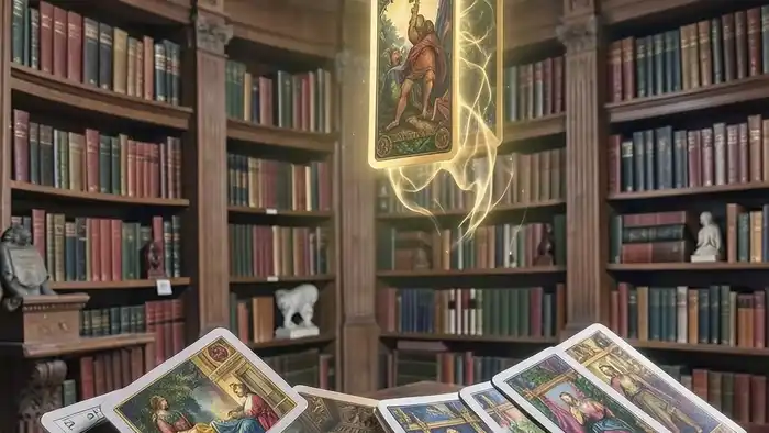 Уточняющая карта Таро над раскладом Кельтский крест — символ скрытого смысла в эзотерической практике